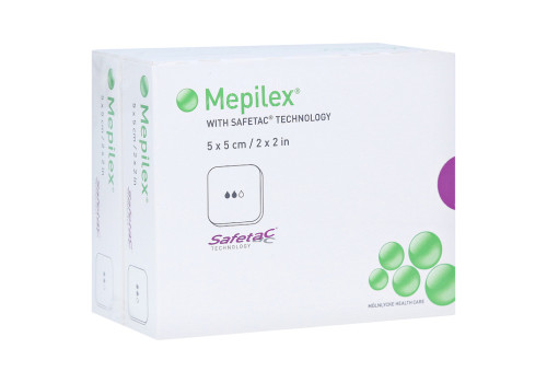 MEPILEX 5x5 cm Schaumverband – PZN 14167212 (PZN 14167212)