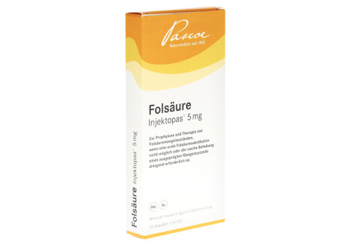 FOLSÄURE Injektopas 5mg – PZN 11155763 (PZN 11155763)