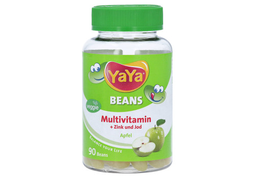 YaYaBeans Apfel Multivitamin + Zink und Jod – PZN 12394903 (PZN 12394903)