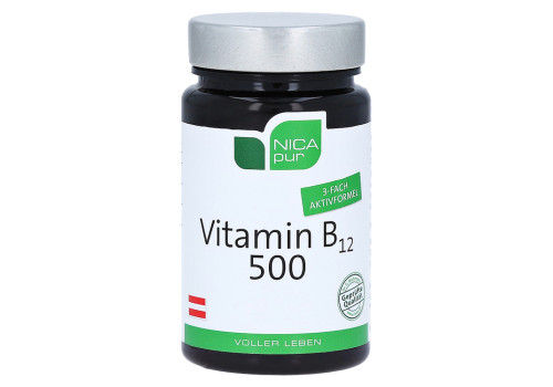 NICAPUR Vitamin B12 500 Kapseln – PZN 13504185 (PZN 13504185)