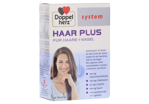 Doppelherz system Haar Plus für Haare + Nägel – PZN 10067548 (PZN 10067548)