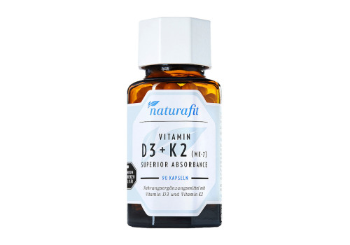 NATURAFIT Vitamin D3+K2 MK-7 superior absorb.Kaps. – PZN 16122449 (PZN 16122449)