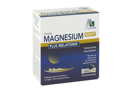 MAGNESIUM NIGHT plus 1 mg Melatonin Direktsticks – PZN 17267167 (PZN 17267167)