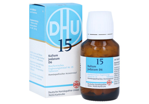 BIOCHEMIE DHU 15 Kalium jodatum D 6 Tabletten – PZN 2581142 (PZN 2581142)