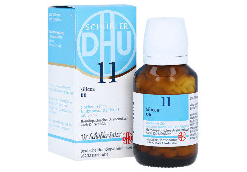 BIOCHEMIE DHU 11 Silicea D 6 Tabletten – PZN 2580935 (PZN 2580935)