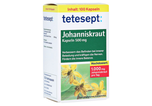 Tetesept Johanniskraut 500mg – PZN 8518216 (PZN 8518216)