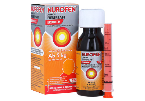 Nurofen Junior Fiebersaft Erdbeer 2% – PZN 1170187 (PZN 1170187)