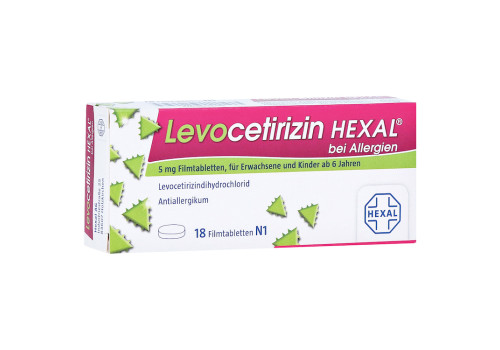 Levocetirizin HEXAL bei Allergien 5mg – PZN 14238248 (PZN 14238248)