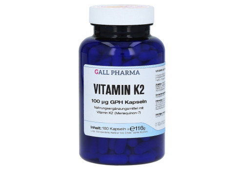 VITAMIN K2 100 µg GPH Kapseln – PZN 10338007 (PZN 10338007)