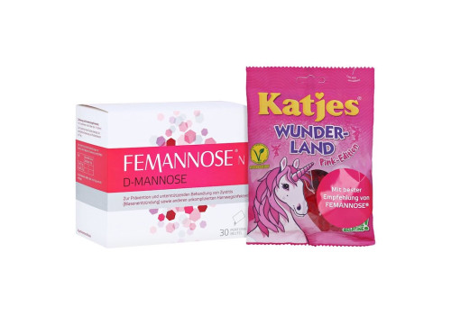 Femannose N Granulat + gratis Katjes Wunderland 200 g – PZN 12894959 (PZN 12894959)