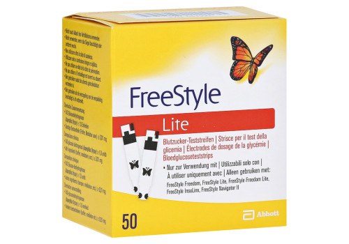 Freestyle Lite Teststreifen ohne Codieren – PZN 435991 (PZN 435991)