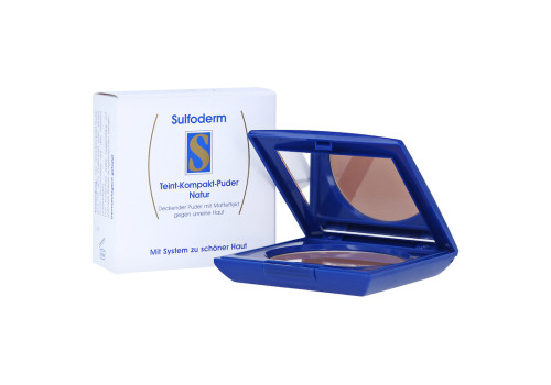 SULFODERM S Teint Kompakt Puder natur – PZN 7562882 (PZN 7562882)