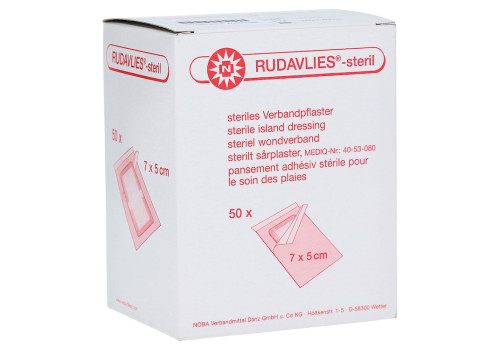 RUDAVLIES-steril Verbandpflaster5x7 cm – PZN 1631168 (PZN 1631168)