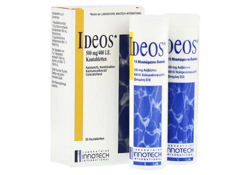 IDEOS 500 mg/400 I.E. Kautabletten – PZN 11140951 (PZN 11140951)