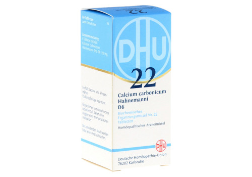 BIOCHEMIE DHU 22 Calcium carbonicum D 6 Tabletten – PZN 1196330 (PZN 1196330)