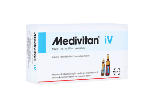 MEDIVITAN iV Injektionslösung in Amp.-Paare – PZN 10192822 (PZN 10192822)