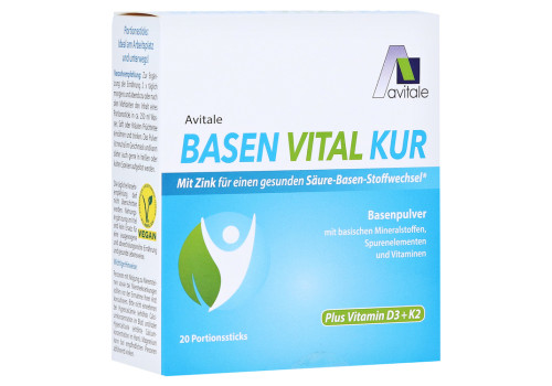 BASEN VITAL KUR plus Vitamin D3+K2 Pulver – PZN 14819005 (PZN 14819005)