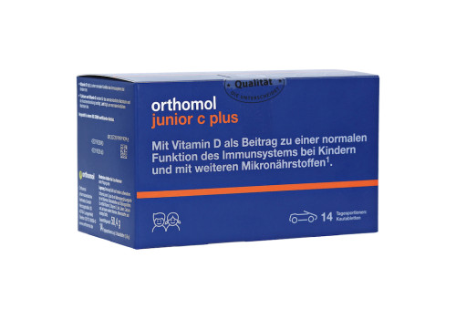 Orthomol Junior C Plus Kautabletten Waldfrucht und Mandarine/Orange – PZN 10013245 (PZN 10013245)