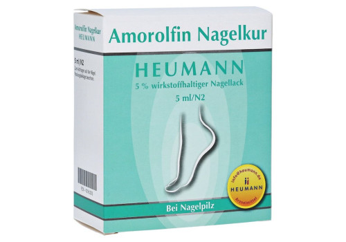 Amorolfin Nagelkur Heumann 5% wirkstoffhaltiger Nagellack – PZN 9296203 (PZN 9296203)