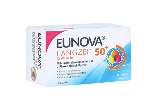 Eunova Langzeit 50+ Kapseln – PZN 11084394 (PZN 11084394)