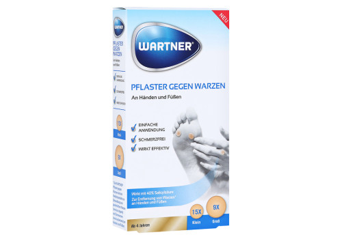 WARTNER Pflaster gegen Warzen – PZN 15328545 (PZN 15328545)