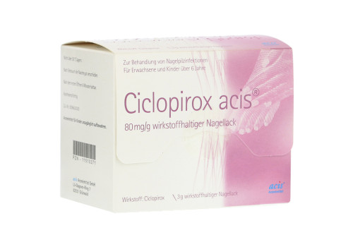 Ciclopirox acis 80mg/g – PZN 11510371 (PZN 11510371)