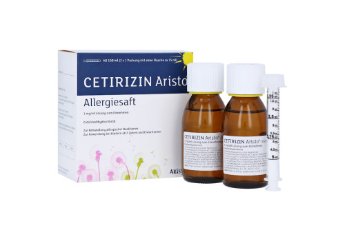 Cetirizin Aristo Allergiesaft 1mg/ml – PZN 13714528 (PZN 13714528)