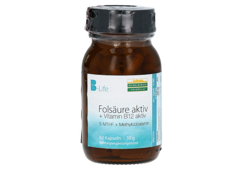 FOLSÄURE AKTIV plus Vitamin B12 aktiv Kapseln – PZN 11052112 (PZN 11052112)