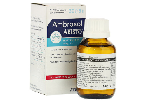 Ambroxol Aristo Hustensaft 30mg/5ml – PZN 11112191 (PZN 11112191)