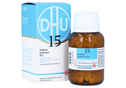 BIOCHEMIE DHU 15 Kalium jodatum D 12 Tabletten – PZN 6584373 (PZN 6584373)