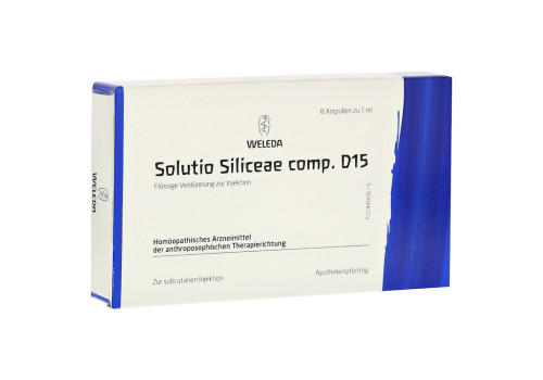 SOLUTIO SILICEAE comp.D 15 Ampullen – PZN 1626405 (PZN 1626405)