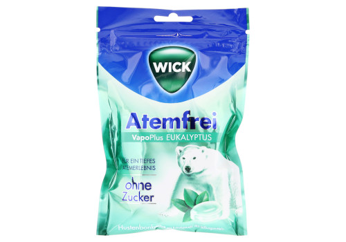 WICK Atemfrei Eukalyptus Bonbons ohne Zucker – PZN 12595300 (PZN 12595300)