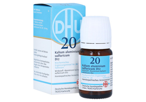 BIOCHEMIE DHU 20 Kalium alum.sulfur.D 12 Tabletten – PZN 1196241 (PZN 1196241)