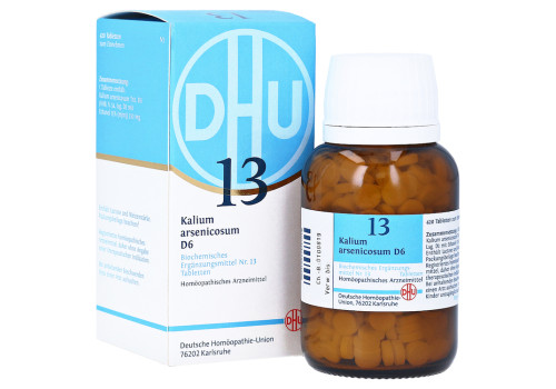 BIOCHEMIE DHU 13 Kalium arsenicosum D 6 Tabletten – PZN 6584321 (PZN 6584321)