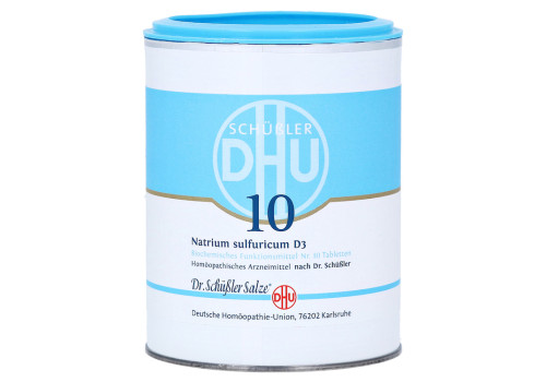 BIOCHEMIE DHU 10 Natrium sulfuricum D 3 Tabletten – PZN 274631 (PZN 274631)