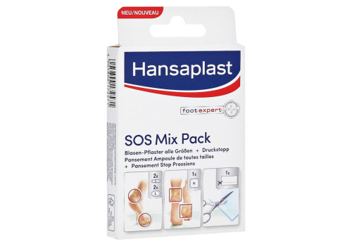 HANSAPLAST Blasenpflaster SOS Mix Pack – PZN 12421563 (PZN 12421563)