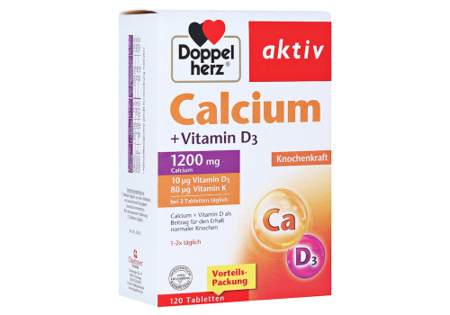 DOPPELHERZ Calcium+Vitamin D3 Tabletten – PZN 16824513 (PZN 16824513)