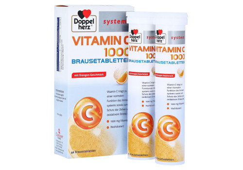 DOPPELHERZ Vitamin C 1000 system Brausetabletten – PZN 16699976 (PZN 16699976)