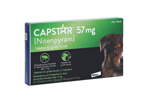 CAPSTAR 57 mg Tabletten f.große Hunde – PZN 1280763 (PZN 1280763)