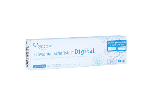 CYCLOTEST Schwangerschaftstest Digital 25 mlU/ml – PZN 15258520 (PZN 15258520)