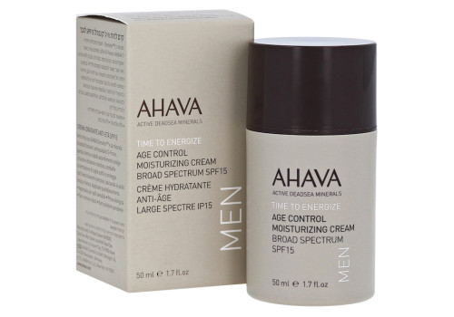 AHAVA Men's Age Control Moisturizing Cream Broad Spectrum SPF15 – PZN 11221595 (PZN 11221595)