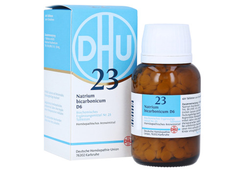 BIOCHEMIE DHU 23 Natrium bicarbonicum D 6 Tabl. – PZN 6584551 (PZN 6584551)