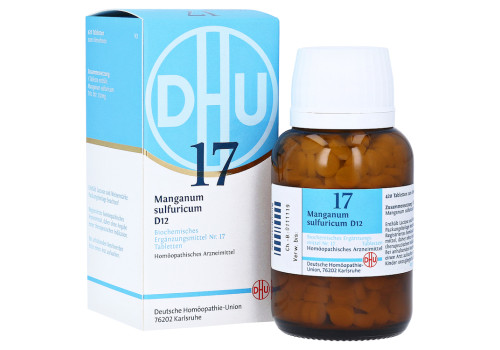 BIOCHEMIE DHU 17 Manganum sulfuricum D 12 Tabl. – PZN 6584427 (PZN 6584427)