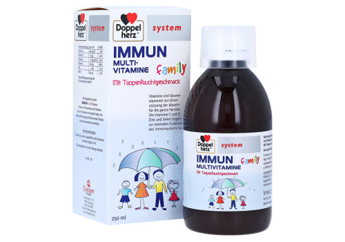 Doppelherz system Immun Family Multi-Vitamine mit Tropenfruchtgeschmack – PZN 11645674 (PZN 11645674)