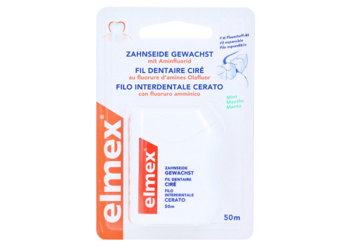 Elmex Zahnseide gewachst mit Aminfluorid – PZN 4123484 (PZN 4123484)