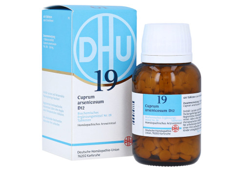 BIOCHEMIE DHU 19 Cuprum arsenicosum D 12 Tabletten – PZN 6584479 (PZN 6584479)