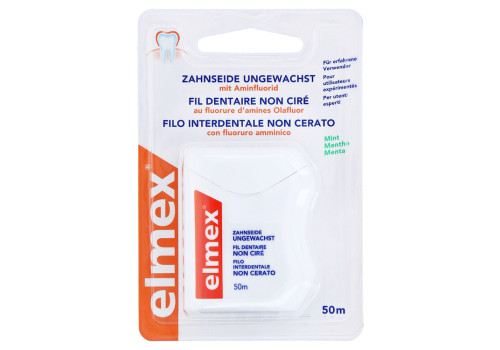 ELMEX Zahnseide ungewachst mit Aminfluorid – PZN 4123461 (PZN 4123461)