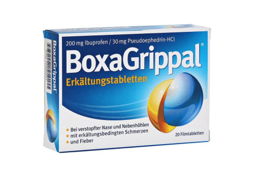 BoxaGrippal Erkältungstabletten 200mg/30mg – PZN 12460451 (PZN 12460451)