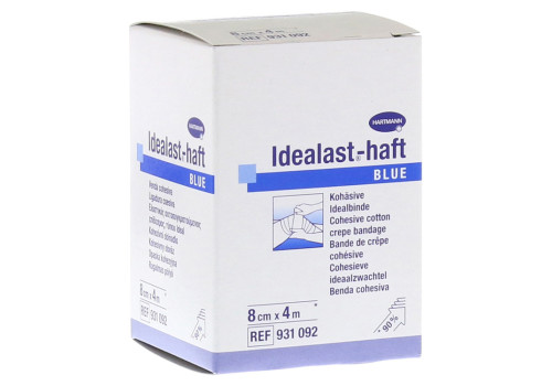 IDEALAST-haft color Binde 8 cmx4 m blau – PZN 10109399 (PZN 10109399)