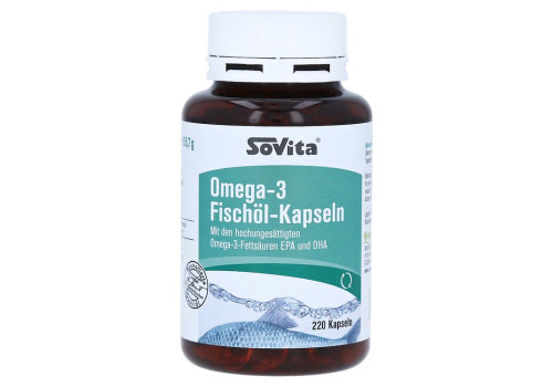 SOVITA CARE Omega-3 Fischöl-Kapseln – PZN 10392521 (PZN 10392521)